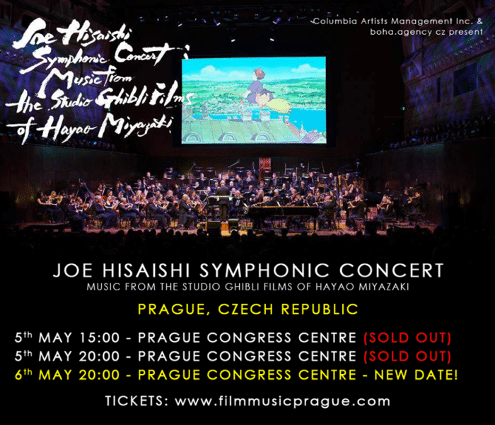 Joe Hisaishi Concerti Maggio 2019