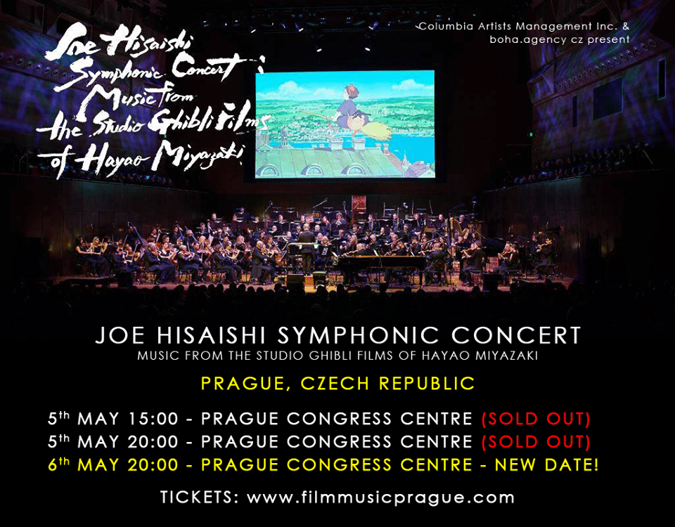 Joe Hisaishi Concerti Maggio 2019